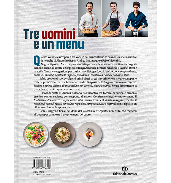 Tre uomini e un menu